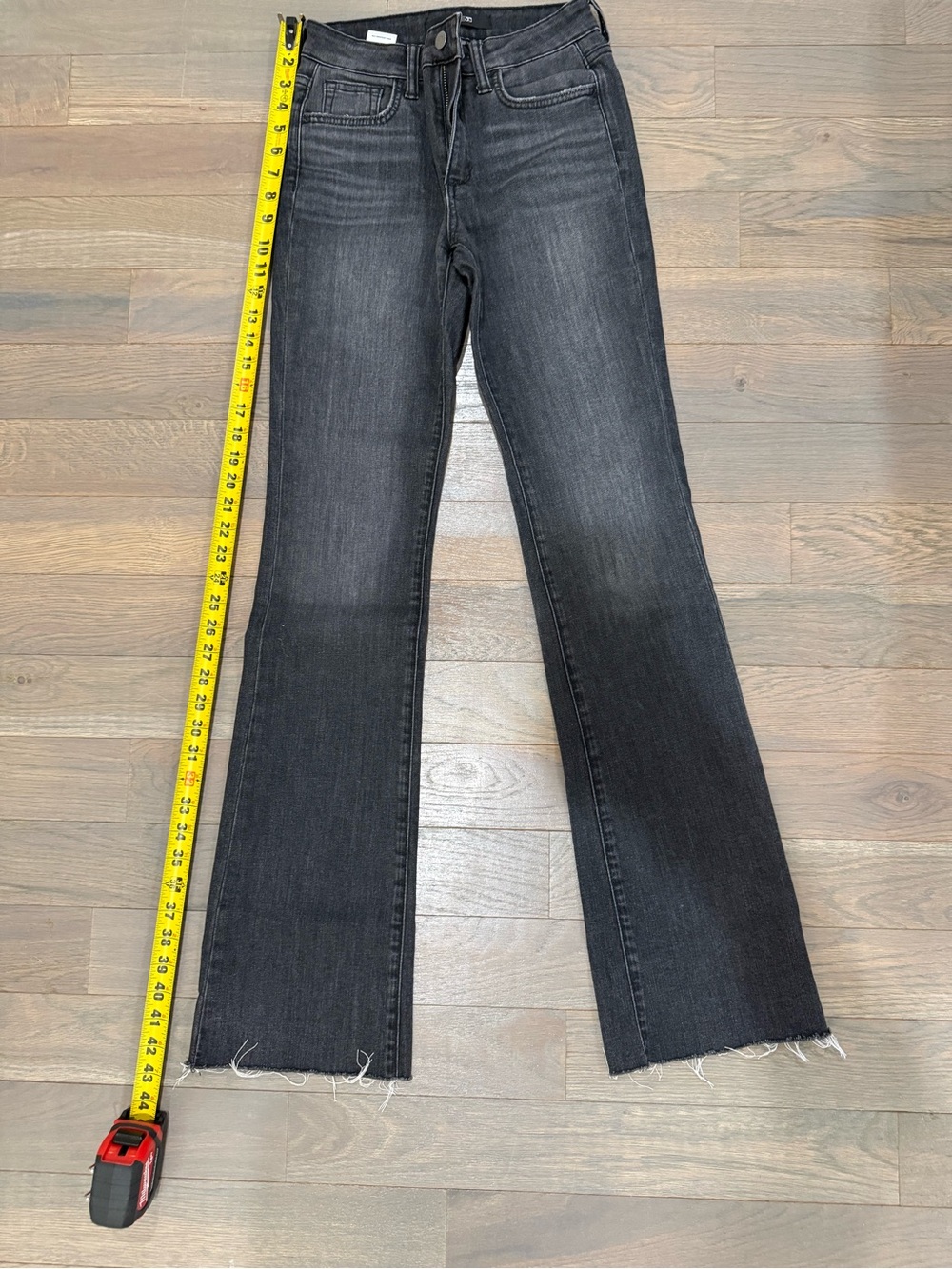 Joe's Jeans Black Washed Flare Jeans